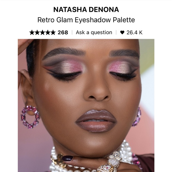 BNIB NATASHA DENONA Retro Glam Palette - Picture 7 of 16